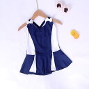 キッズ 子供 ワンピース 水着 かわいい 女の子 スカート 三角水着 女の子 赤ちゃん 温泉 バイカラー ビキニ 肩りぼん 海水浴 プール バッククロス