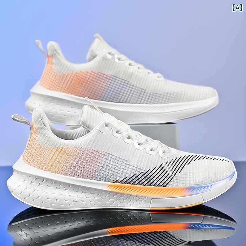 ジョギング シューズ 運動 靴 スニーカー カジュアル レジャー スポーツ ランニング 日常 ライフアイテム 男の子 メンズ(4)