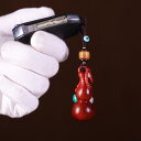 ペンダント 中国風 アクセサリー 古風 ローズウッド ひょうたん キーホルダー チェーン ギフト 織 ストラップ アンティーク メンズ レディース ギフト