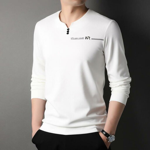 中年 無地 メンズ 長袖Tシャツ 綿 ラウンドネック 春秋 シャツ 紳士服 セーター メンズトップス 軽量 スタイリッシュ シンプル 日常着 オールシーズン 中年 無地 メンズ 長袖Tシャツ 綿 ラウンドネック 春秋 シャツ 紳士服 セーター メンズトップス 軽量 スタイリッシュ シンプル 日常着 オールシーズン