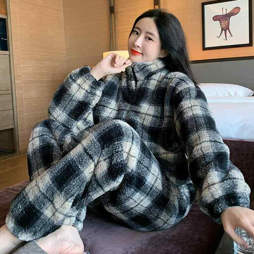 パジャマ 部屋着 ルームウェア レディース 婦人服 女性用 かわいい リラックス 防寒 セットアップ 上下セット 厚手 フード付き 秋冬 ホーム パジャマ 部屋着 ルームウェア レディース 婦人服 女性用 かわいい リラックス 防寒 セットアップ 上下セット 厚手 フード付き 秋冬 ホーム