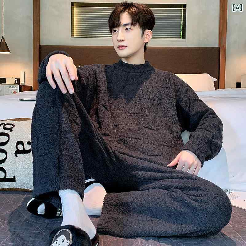 パジャマ メンズ 紳士服 部屋着 ルームウェア ナイトウェア おしゃれ リビングウェア リラックス セッ..