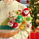 ブローチ レディース キッズ メンズ アクセサリー クリスマス ぬいぐるみ ギフト かわいい ツリー 犬 サンタ 雪だるま トナカイ バッジ 人形 装飾 ユニーク 楽しい 大量パックあり