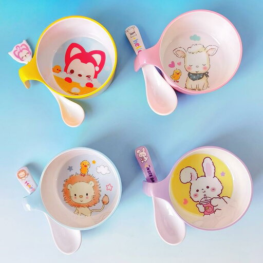 食器 カップ 子供用 赤ちゃん用品 離乳食 かわいい ボウル スプーン 幼稚園 カラフル 持ちやすい プラスチック 370ml プレゼント 軽量 ウサギ ライオン 食器 カップ 子供用 赤ちゃん用品 離乳食 かわいい ボウル スプーン 幼稚園 カラフル 持ちやすい プラスチック 370ml プレゼント 軽量 ウサギ ライオン