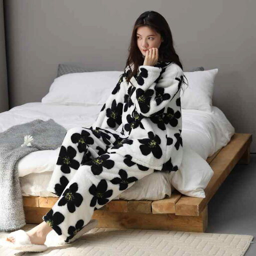 パジャマ 部屋着 ルームウェア レディース 婦人服 女性用 かわいい おしゃれ リラックス モダン セットアップ 上下セット 秋冬 厚手 暖かい パジャマ 部屋着 ルームウェア レディース 婦人服 女性用 かわいい おしゃれ リラックス モダン セットアップ 上下セット 秋冬 厚手 暖かい