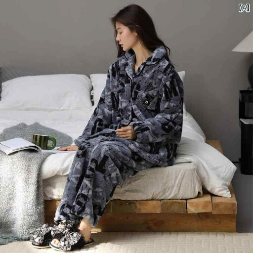 パジャマ 部屋着 ルームウェア レディース 婦人服 女性用 かわいい おしゃれ リラックス セットアップ 上下セット モダン 暖かい 秋冬 厚手 パジャマ 部屋着 ルームウェア レディース 婦人服 女性用 かわいい おしゃれ リラックス セットアップ 上下セット モダン 暖かい 秋冬 厚手