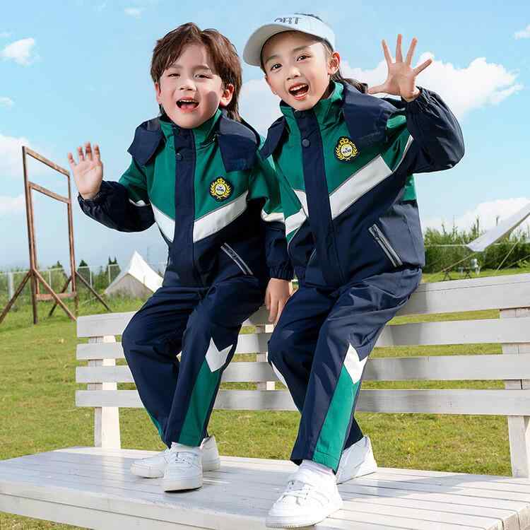 スポーツウェア キッズ 子供服 小学校 制服 スリーピース ジャケット 春秋 男女 運動会 幼稚園 セット おしゃれ かわいい 長袖 パンツ 上着 ズボン