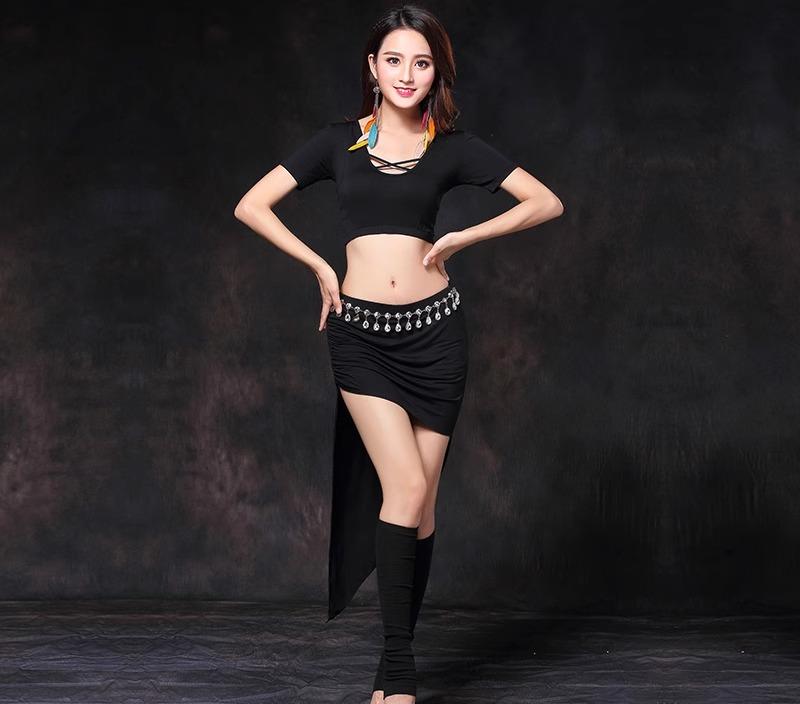 ベリーダンス 衣装 オリエンタル ダンス レディース ダンス ベリーダンス 練習 服 セット パフォーマンス 服 スカート スーツ オリエンタル ハイエンド イ...