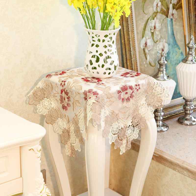 カバー インテリア おしゃれ レース エレガント シンプル モダン フラワースタンド 布 ヨーロピアン ク..