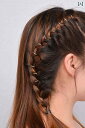 レディース ヘアー アクセサリー おしゃれ かわいい 高級感 煌びやか ギフト ペア イベント フェス パフォーマンス ダンス コスチューム ステージ 衣装 ク...