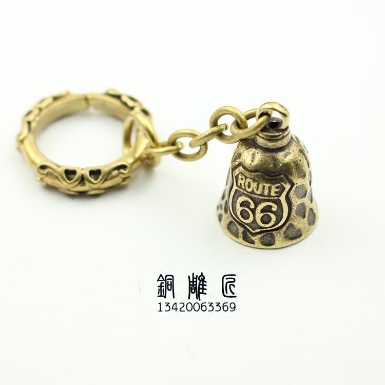 ペンダント 中国風 アクセサリー 銅 彫刻家 真鍮 ルート66 ベル キーホルダー ペンダント ペンダント アクセサリー ギフト