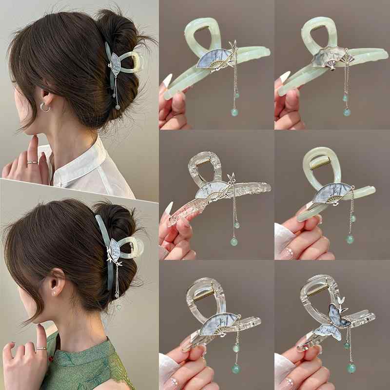 レディース 髪留め クリップ バンスクリップ ピン アクセサリー エレガント ゴージャス 花 フラワー シンプル カジュアル パーティー お祝い ギフト かわい...