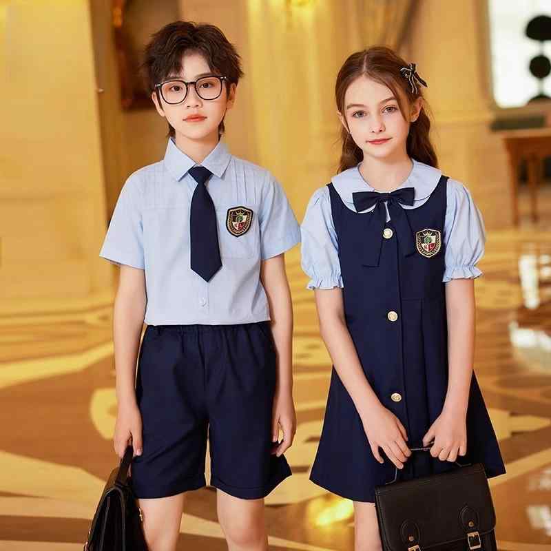 子供服 キッズ 上下 セットアップ 小学校 制服 春夏 学校 スクールテイスト JC 合唱団 学生 コスプレ ..