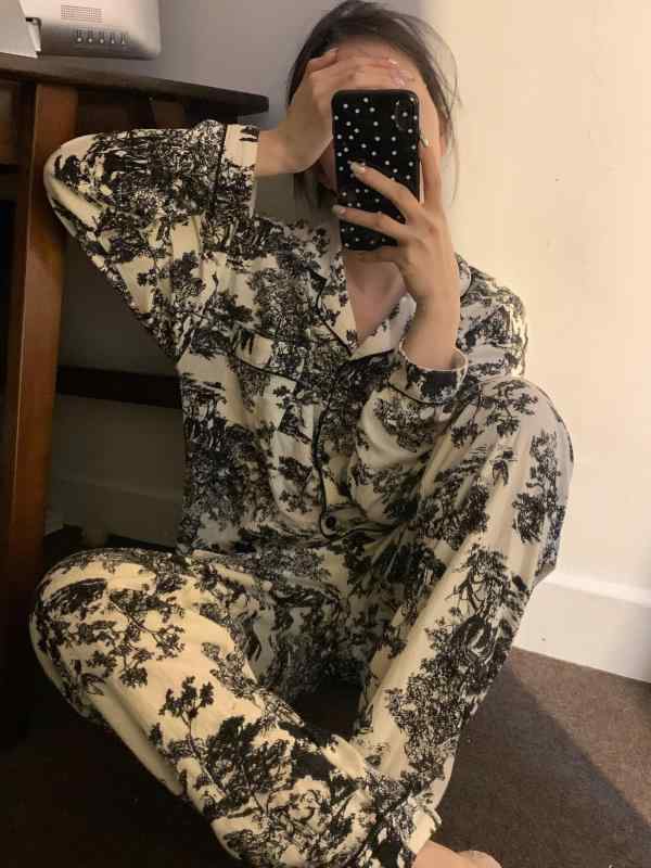 パジャマ レディース ファッション オールシーズン ルーム ウェア 韓国 ハイエンド ハイエンド 長袖 春秋 上下 セット 大きいサイズ