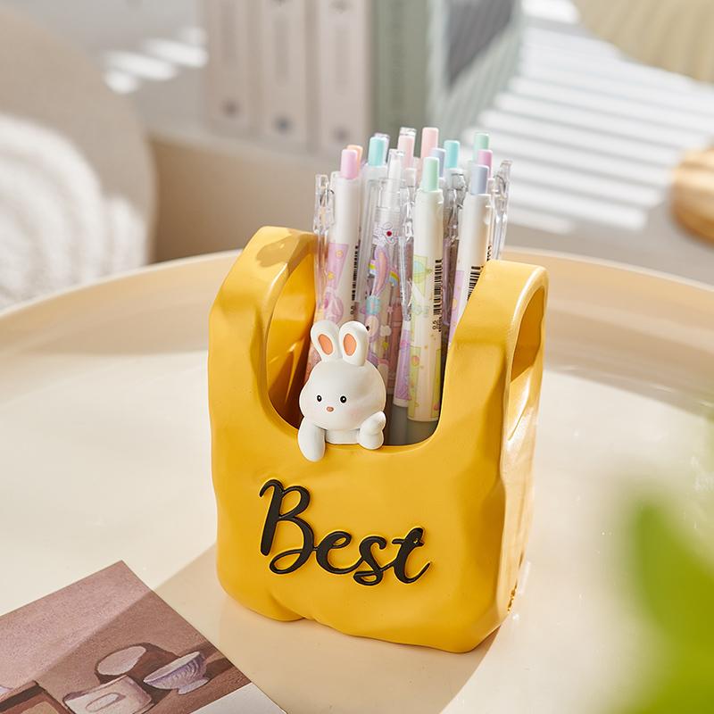 ペンホルダー かわいい 誕生日 プレゼント 実用的 子供用 ペン立て オフィス デスク 整理 装飾品 化粧 ..