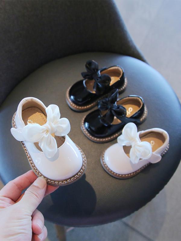 女の子 ベビーシューズ 秋 子供 靴 初歩き ソフトソール 滑り止め ガールズ 赤ちゃん プリンセスシューズ キッズ用 幼児 シューズ ソフト レザーシューズ