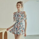 水着 ワンピース スイムウェア レディース 大人 女性 夏 海 プール レジャー マリンスポーツ 体型カバー 大きいサイズ