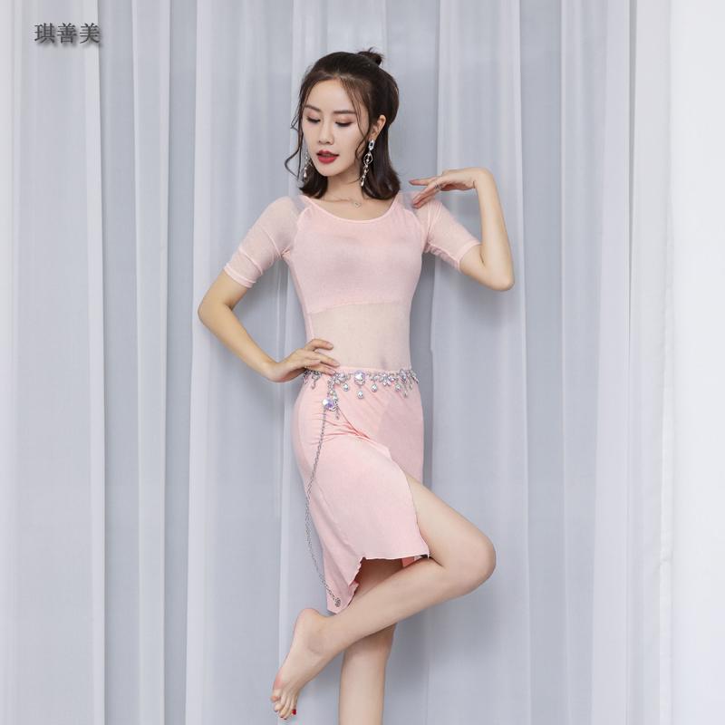 ベリーダンス 衣装 発表会 練習 ベリーダンス 練習 服 初心者 ウエストカバー スーツ オリエンタルダン..