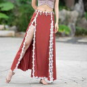 ベリーダンス スカート ボトムス 初心者 ダンス 魅惑的 パフォーマンス 衣装 レディース 春夏 女性用 両サイドスリット