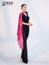 レディース ダンス ブラック スリムフィット セレモニー 服 春夏 キャットウォーク トレーニング エクササイズ スーツ パフォーマンス