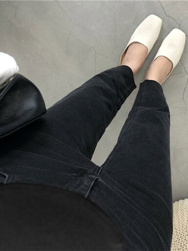 マタニティ 妊婦 小柄な人向け ズボン ベルベット ストレート シガレットパンツ ジーンズ 春秋冬 腹部サポート デニム パンツ ロング マタニティ 妊婦 小柄な人向け ズボン ベルベット ストレート シガレットパンツ ジーンズ 春秋冬 腹部サポート デニム パンツ ロング