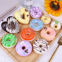 スイーツ 食品 サンプル リアル 見本 撮影 小道具 ディスプレイ 装飾品 フェイク 模擬 ドーナツ セット デザート パン