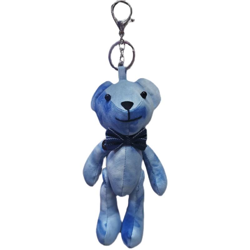 キーホルダー 民芸品 吊り下げ ペンダント 装飾品 青染め エスニック 人形 ぬいぐるみ 雑貨 小物 アン..