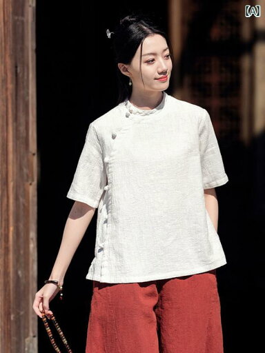 禅服 レディース 女性用 婦人服 トップス シャツ パンツ ボトムス チャイナ風 レトロ 唐装 仏教 瞑想 セットアップ ツーピース 夏 禅服 レディース 女性用 婦人服 トップス シャツ パンツ ボトムス チャイナ風 レトロ 唐装 仏教 瞑想 セットアップ ツーピース 夏