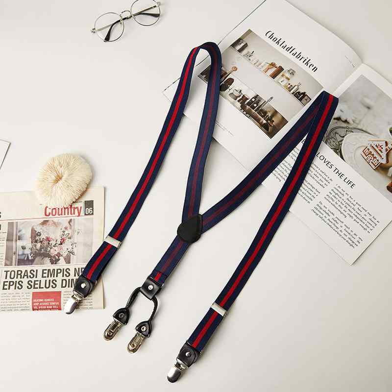 サスペンダー ベルト クリップ 吊りベルト ズボン 伸縮性 固定 脱落防止 弾性 調節可能 男女兼用 滑り止め ユニセックス