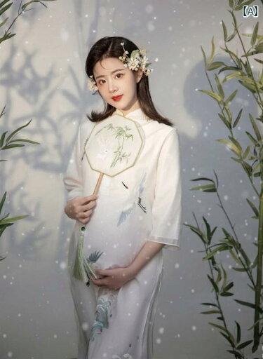 マタニティ フォト 衣装 おしゃれ ファッション 妊婦 写真 撮影 スタジオ チャイナ風 絵画風 チャイナドレス 妊娠 アート フリーサイズ ワンピース マタニティ フォト 衣装 おしゃれ ファッション 妊婦 写真 撮影 スタジオ チャイナ風 絵画風 チャイナドレス 妊娠 アート フリーサイズ ワンピース