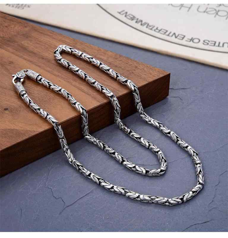 ブレスレット かっこいい シンプル ピース パターン 6文字 サンスクリット スター リング シルバー ブ..