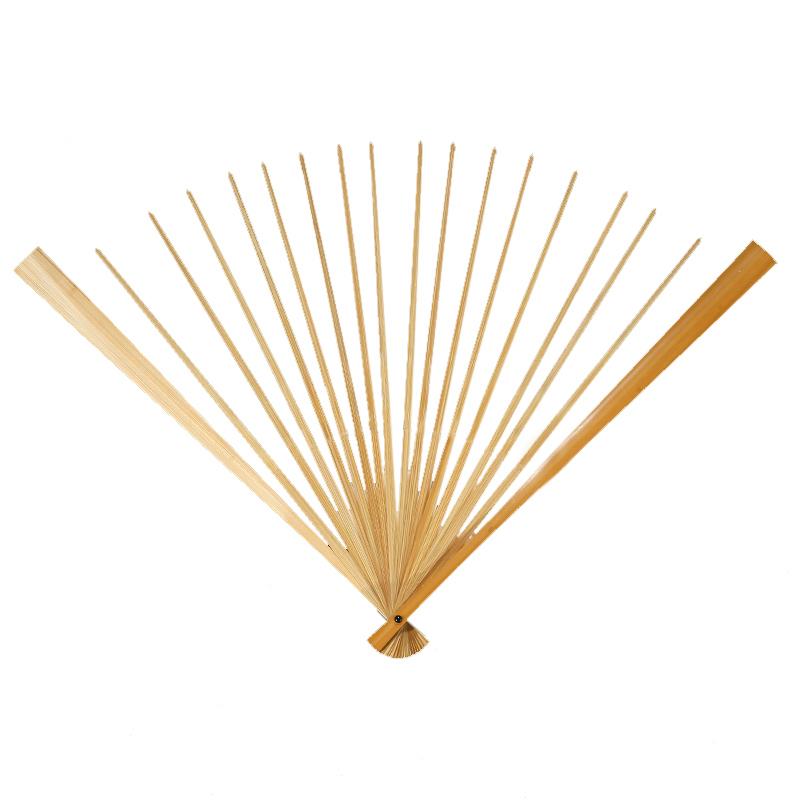 扇子 竹骨 開閉が簡単 スムーズ 工芸 半製品 DIY 自作 組み立て アクセサリー 自作 4～10 インチ