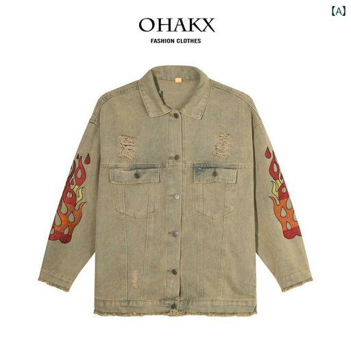 レディース ジャケット デニム 大きめ ゆったり ダメージ加工 ウォッシュド ヴィンテージ レトロ 薄青 ローエッジ 刺繍 バック 文字 袖 アート シングルブレスト ユーズド感 スタンドカラー 立ち襟 レディース ジャケット デニム 大きめ ゆったり ダメージ加工 ウォッシュド ヴィンテージ レトロ 薄青 ローエッジ 刺繍 バック 文字 袖 アート シングルブレスト ユーズド感 スタンドカラー 立ち襟