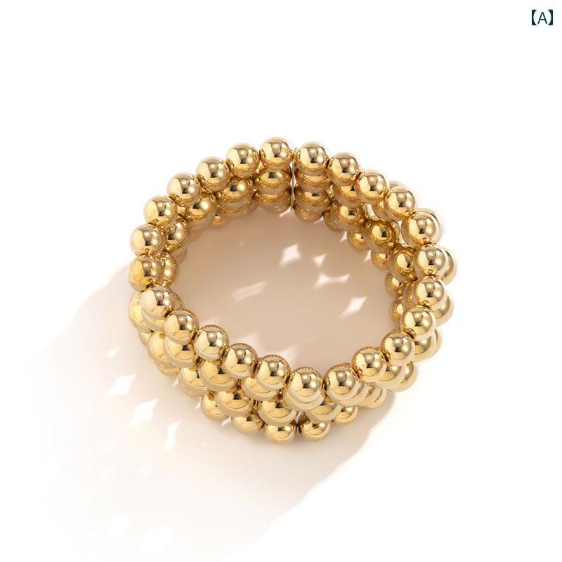 メンズ レディース ブレスレット アクセサリー おしゃれ 高級感 煌びやか デート ギフト ペア イベント フェス パフォーマンス ダンス コスチューム ステー...