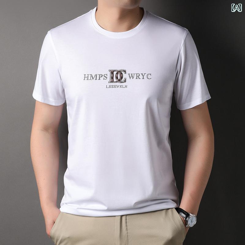 父の日 ギフト メンズ Tシャツ スウェットシャツ 夏 半袖 シンプル カジュアル トレーニング スポーツ アウトドア レジャー リゾート 休日