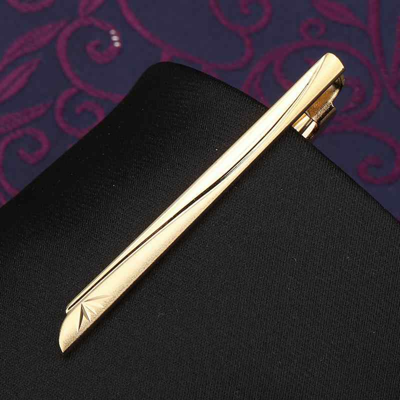 ネクタイピン ファッション メンズ スタイル ビジネス ゴールド タイピン シンプル ウェディング 男女兼用 クリップ 韓国 スタイリッシュ ギフト スーツアイテム アクセサリー 装飾品 ユニセックス