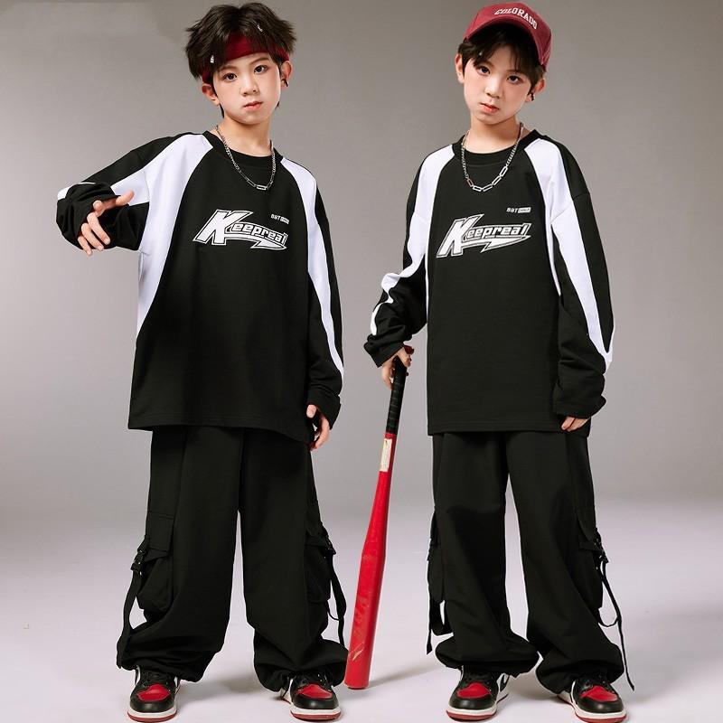 キッズ 子供服 スウェット トレーナー ダンスウェア ヒップホップ ストリートダンス ストリートスタイ..