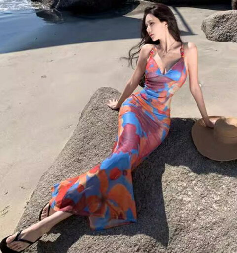 ワンピース 大人 ホリデー サスペンダードレス 休日 セクシー レディース 夏 バックレス パーティー デート 魅惑的 インスタ映え スリムフィット ビーチ 海 ワンピース 大人 ホリデー サスペンダードレス 休日 セクシー レディース 夏 バックレス パーティー デート 魅惑的 インスタ映え スリムフィット ビーチ 海