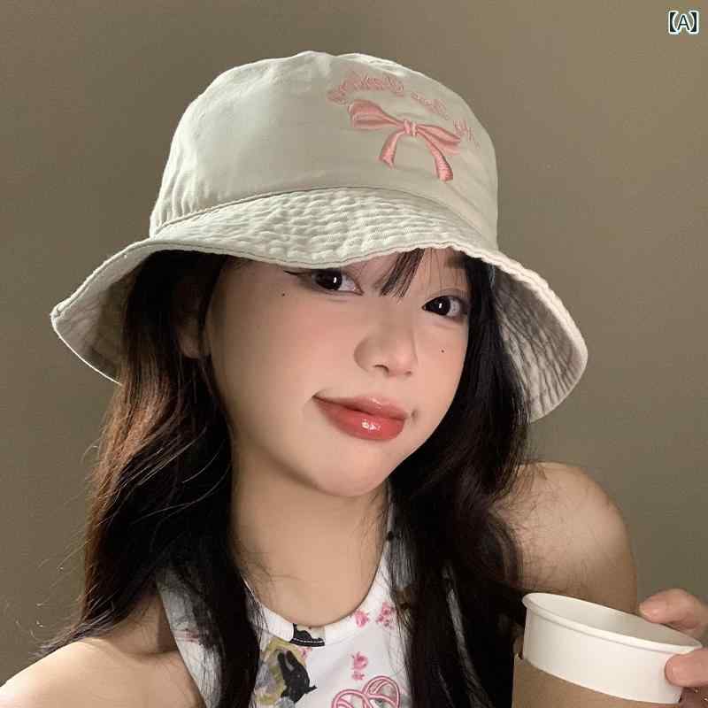 バケット ハット 帽子 刺繍 レディース 夏 レトロ 日焼け防止 きれいめ おしゃれ かわいい