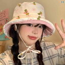 バケット ハット 帽子 カジュアル 夏 レディース かわいい 花柄 フィッシャーマン ハット つば 広 日焼け防止