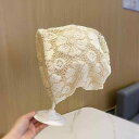 帽子 レディース 和風 パイルハット 屋外 旅行 耳 保護 シンプル レース カジュアル 華やか おしゃれ