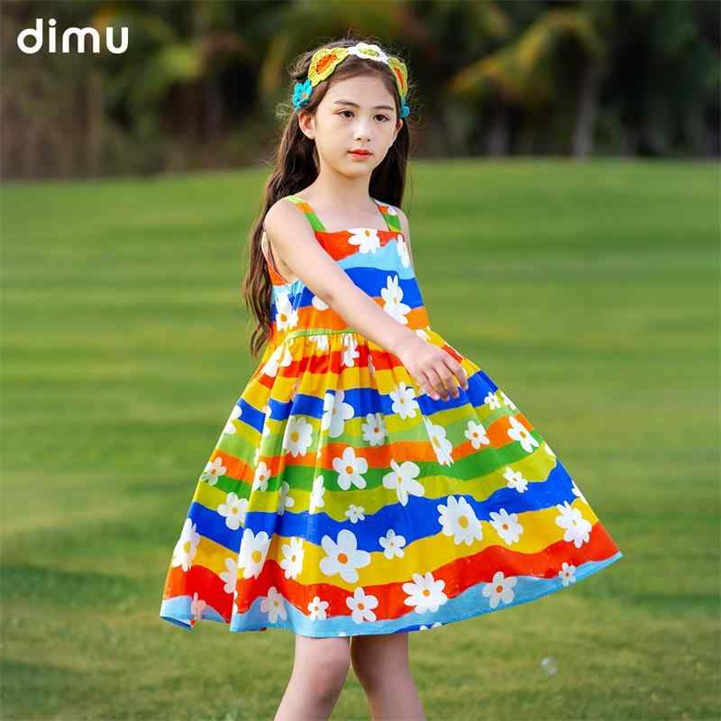 女の子 ワンピース 夏 かわいい ノースリーブ リゾート 旅行 ビーチ 子供服 キッズ ガールズ ドレス サマードレス プリント