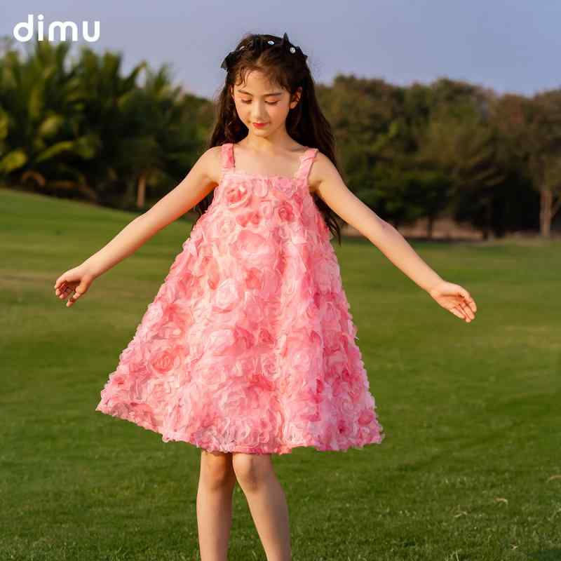 女の子 ワンピース 夏 かわいい 子供服 キッズ ガールズ サマードレス ノースリーブ プリンセス風 チュチュドレス