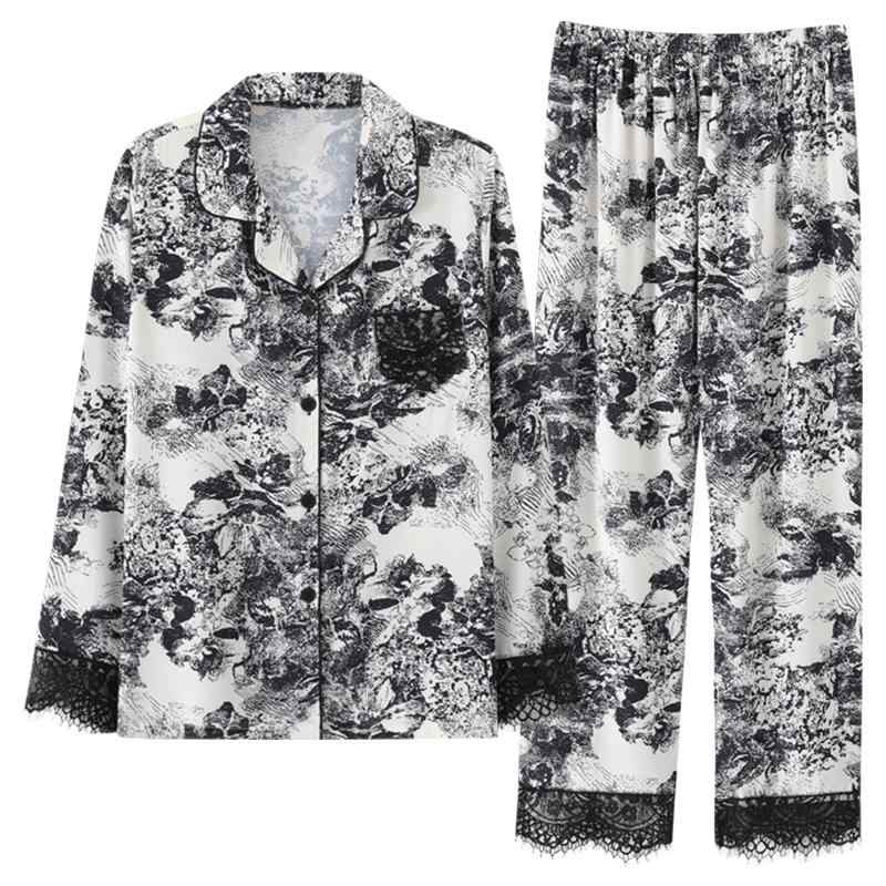 パジャマ ルームウェア ナイトウェア カップル メンズ 春秋 冷感 長袖 ホーム 服 レディース 春夏 薄手 セット