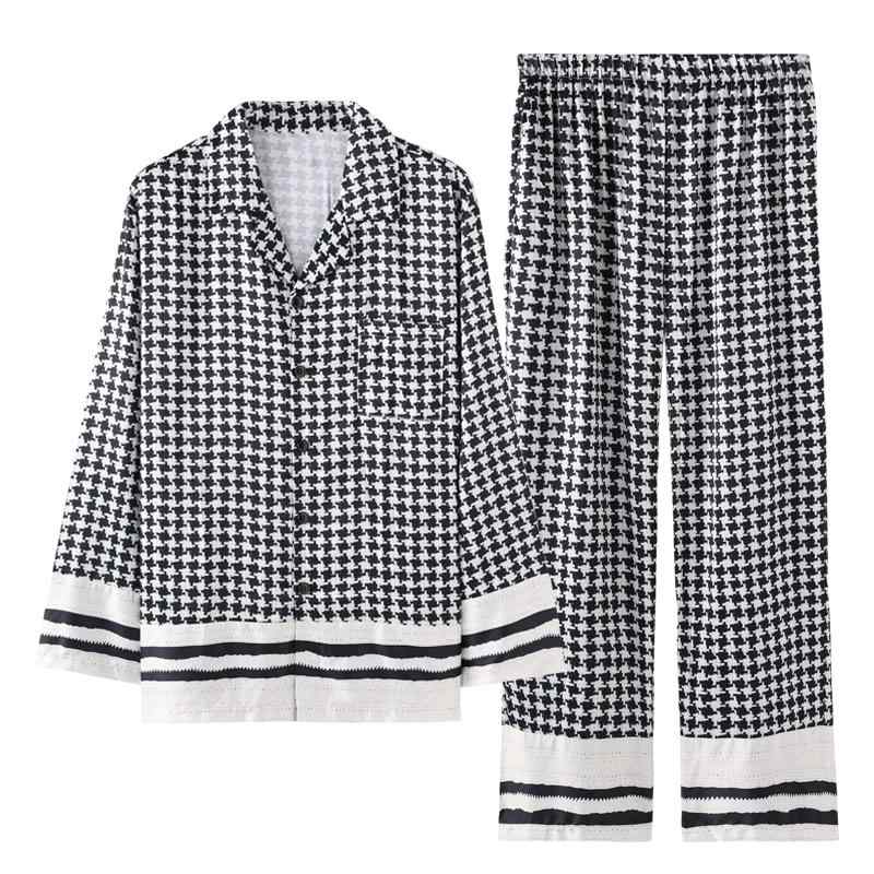 パジャマ メンズ 春夏 冷感 長袖 ホームウェア 服 薄手 部屋着 ルームウェア 寝間着 シンプル ウエストゴム