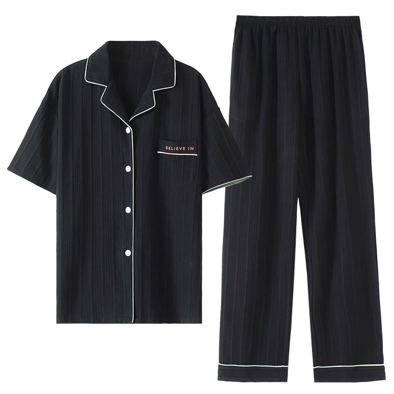 パジャマ ルームウェア セット ナイトウェア レディース 夏 綿 半袖 ズボン ホーム 薄手 ツーピース