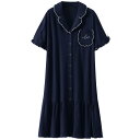 パジャマ ルームウェア ワンピース ナイトウェア 寝間着 レディース 夏 綿 半袖 薄部 綿 シャツ プリンセス かわいい