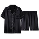 パジャマ ルームウェア ナイトウェア メンズ 夏の 冷感 半袖 ホーム 服 薄手 夏 セット