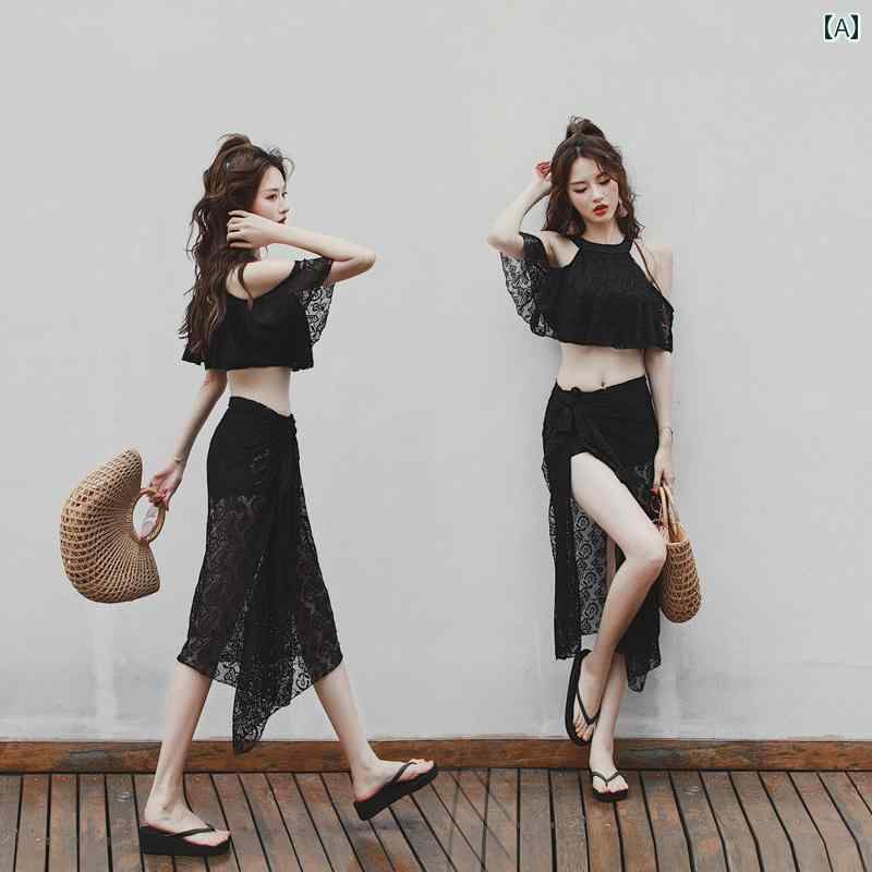 レディース スイムウェア 水着セット 海 プール セクシー エレガント かわいい おしゃれ 夏 韓国 レジャー アウトドア マリンスポーツ 旅行 リゾート 細見え スタイルアップ