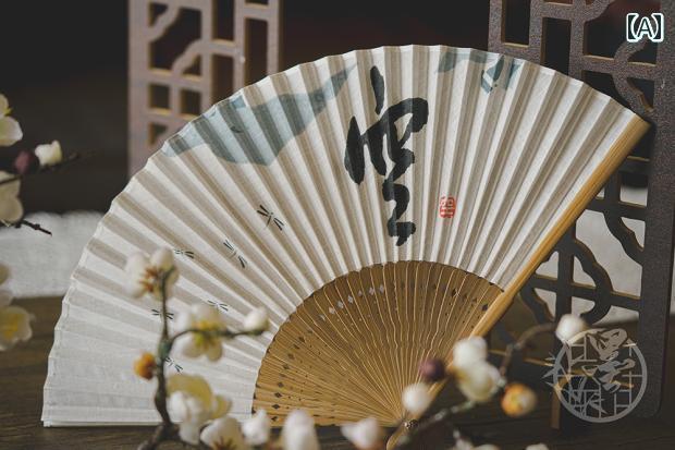 扇子 チャーム タッセル アクセサリー ファンチャーム スマホ ストラップ レトロ エレガント おしゃれ ..